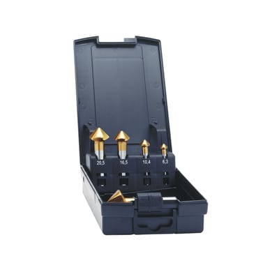 Kegelsenker-Set Advanced TiN Form C 90Grad 6,3-25mm EXACT