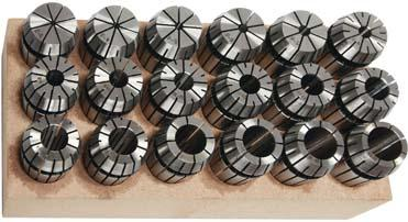 Spannzangen-Set DIN6499B ER16 1-10mm FORTIS