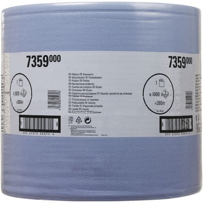 Ultra Wischtücher Großrolle blau