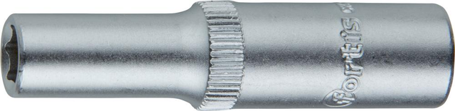 Steckschl.-Einsatz 1/4" 6 mm 6kt. lang FORTIS