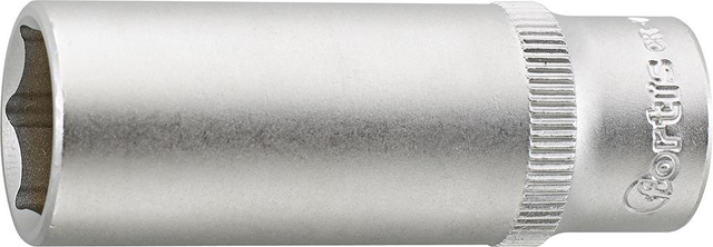 Steckschl.-Einsatz 1/4" 13 mm 6kt. lang FORTIS