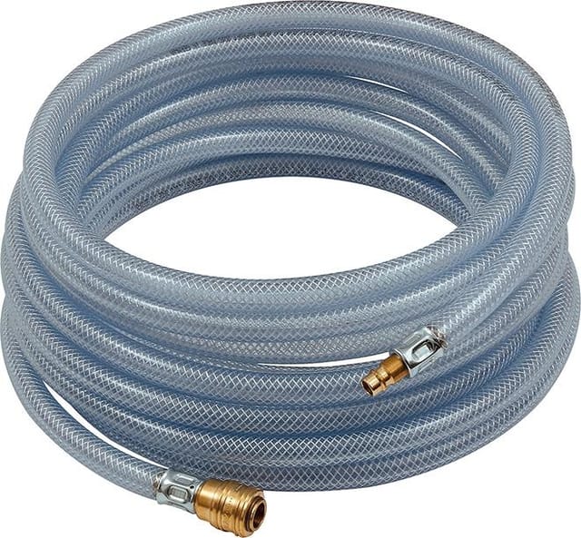 Schlauch-Set PVC mit Kupplung u Stecker NW7,2 transparent 6x3mm