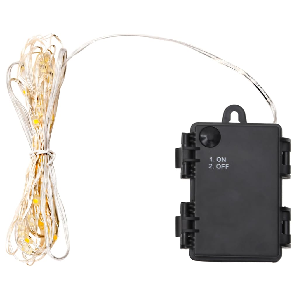 Led-lichterkette Mit 26 Leds Und Gebläse 260 Cm Vidaxl