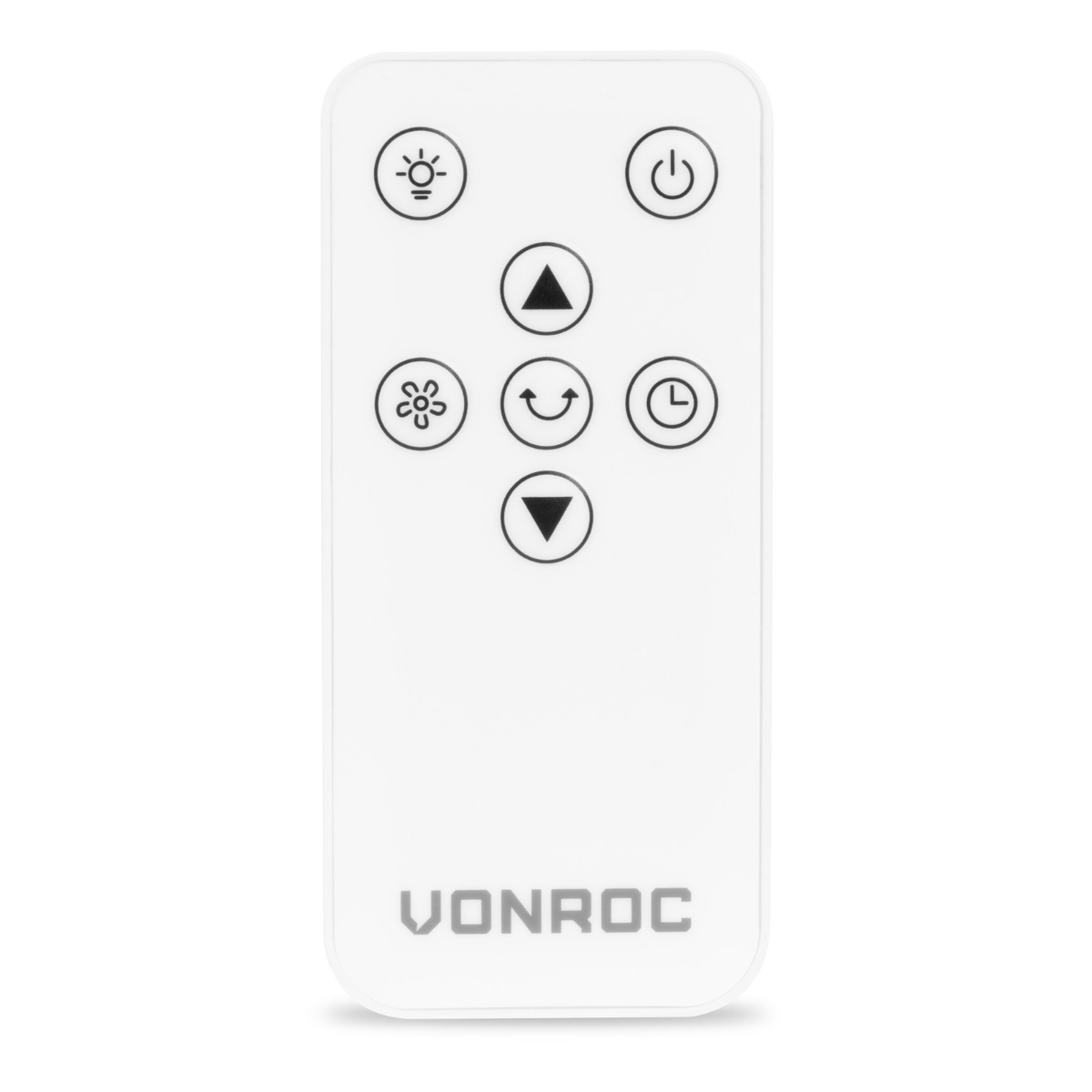 Vonroc - Fernbedienung Weiß - Für Standventilatoren Af507ac Und Af508ac