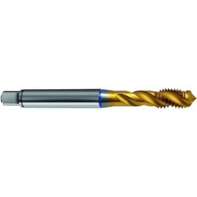 Maschinengewindebohrer DIN371 HSSE-PM TiN Typ INOX Form C M8 GÜH
