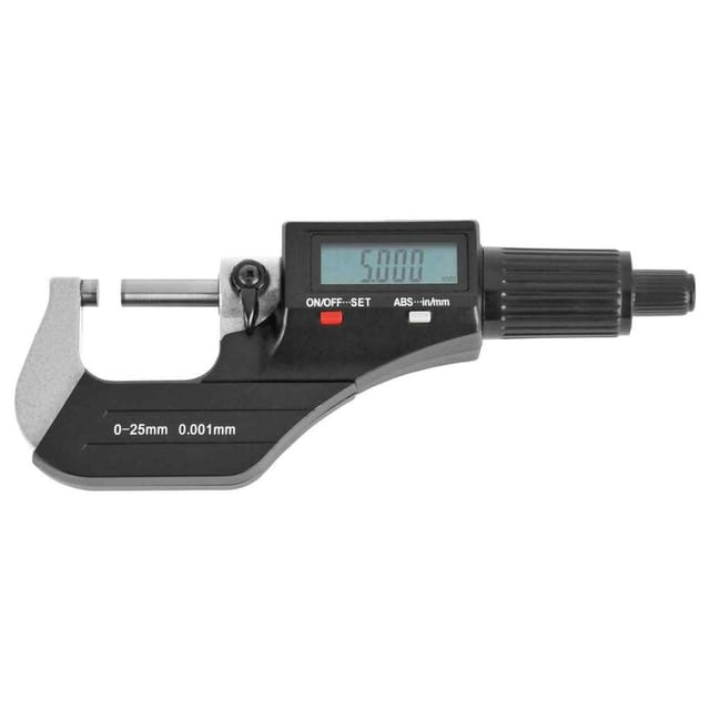 Bügelmessschraube digitalohne Datenausgang 25-50mm FORTIS