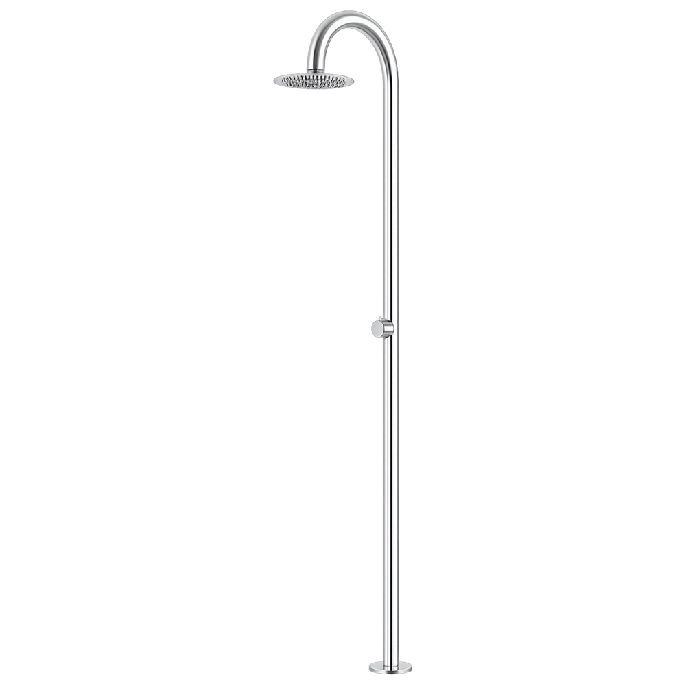 Ducha Piscina Acero Inoxidable Qp Aurum S1002 Acabado Inox
