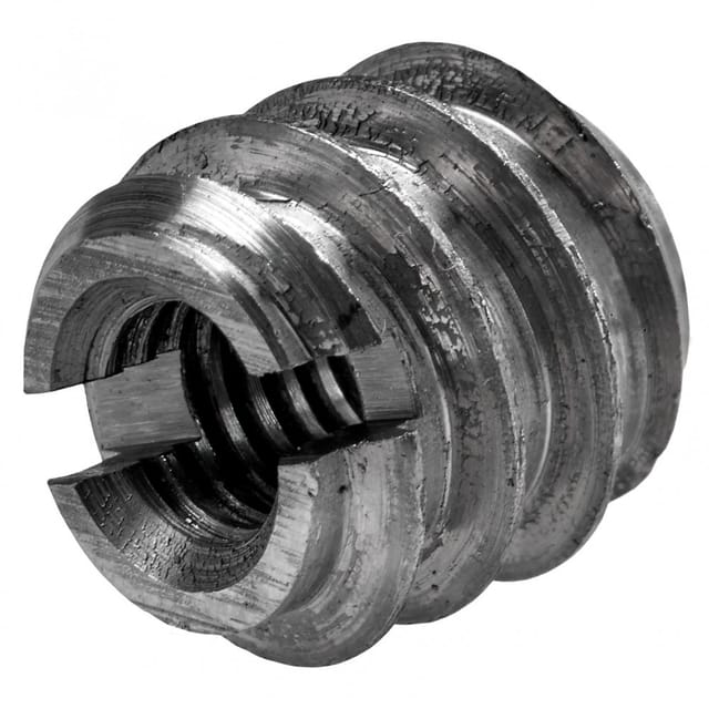 Eindrehmuffen mit Innengewinde, M6, Ø6 mm, Stahl, blank