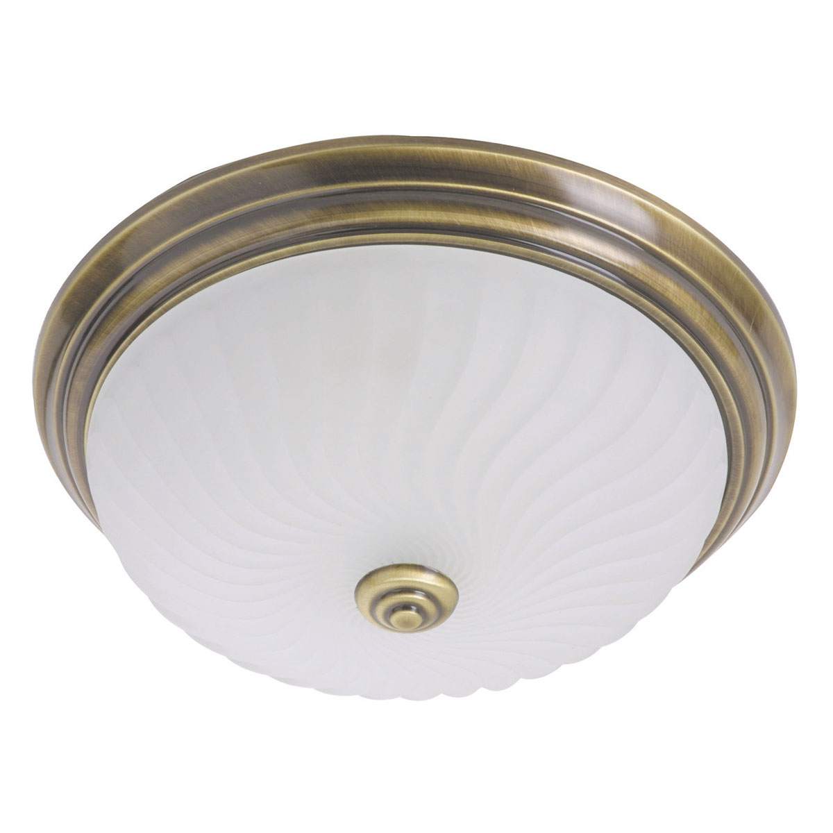 Deckenleuchte - Bronze - Ceiling And Wall - Glas Metall - Ø 31cm