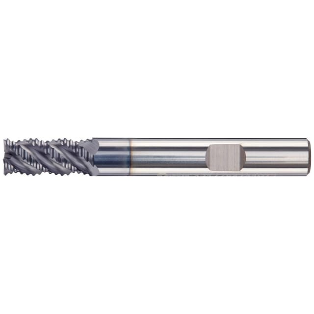 Schruppfräser lang DIN6527 VHM AlTiN+ Typ HR10mm FORTIS