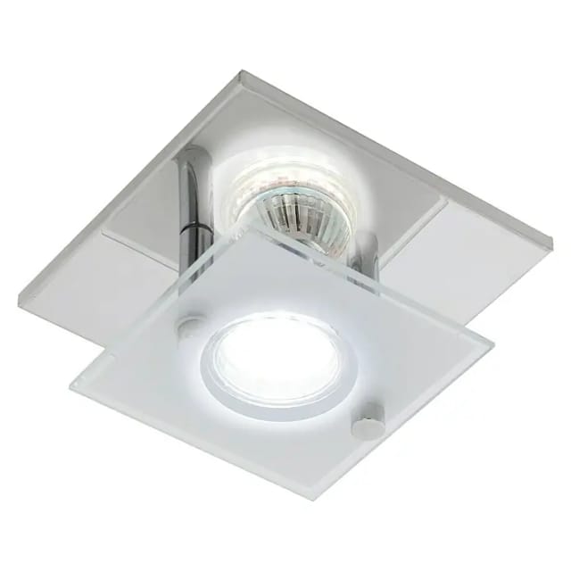 Deckenleuchte Arborio, Glas satiniert