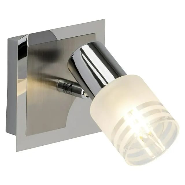 Lea Wandleuchte Led Eisen-Chrom