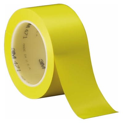 Weich-PVC-Klebeband 471F 50mmx33m gelb 3M