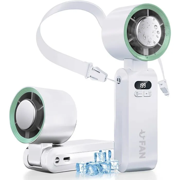 Handventilator – 2026 Handventilator – 5000 Mah – Led-anzeige – Kühlt In 3 Sekunden