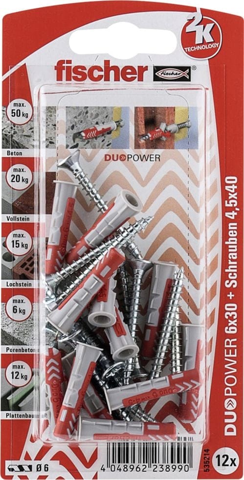 Duopower Dübel S