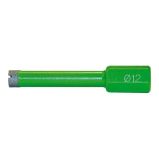 Diamant-Nass-Hohlbohrkronen, M 12 i, Ø 6 mm, Nutzlänge 60 mm