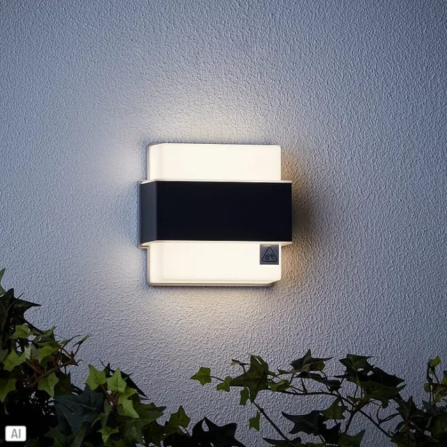 Archie LED-Wandleuchte anthrazit