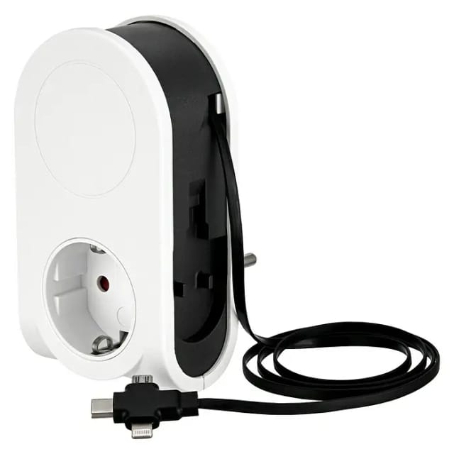 USB-Ladegerät Flex 3 in 1 weiß