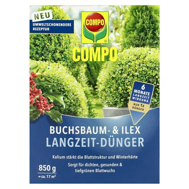 Buchsbaum- und Ilex Langzeit-Dünger