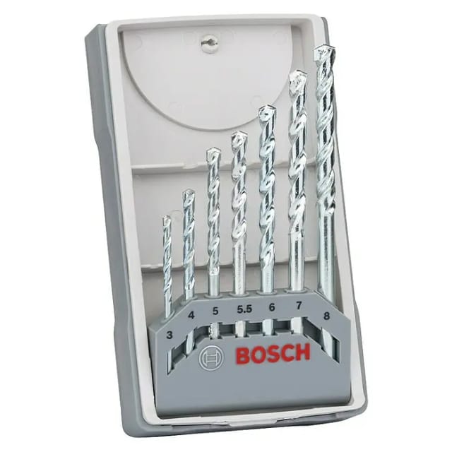 Steinbohrer-Set CYL-1, 7-teilig
