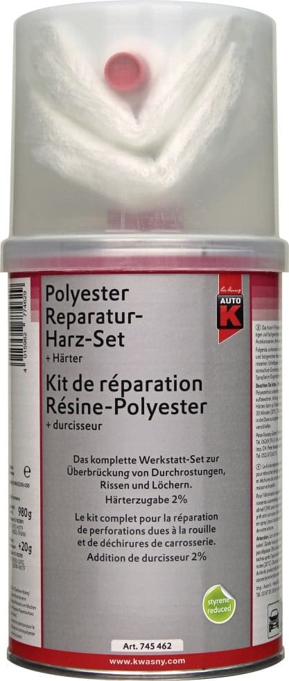 Auto-K POLYESTER-REPARATURHARZ-SET 1000g