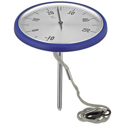 Schwimmbadthermometer Edelstahl