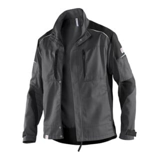 Jacke Activiq Gr. L, anthrazit-schwarz