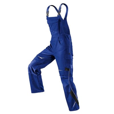 Latzhose Pulsschlag kornblau-schwarz