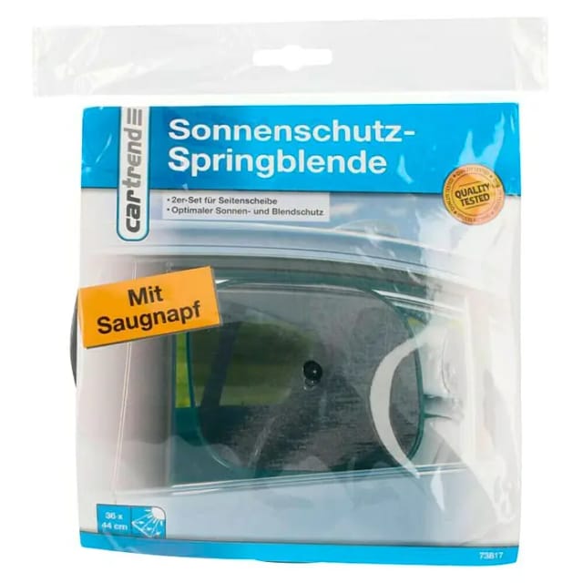Sonnenschutz Springblende