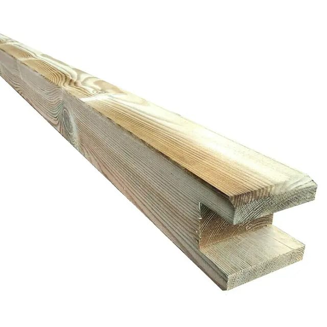 Pfosten für Pergola, geschlitzt 9x9x240 cm