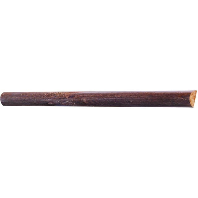 Querriegel 7x250 cm gefräst, kdi braun Halbrund