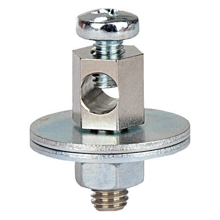 Baderdungsklemme bis 16 mm² Bolzengewinde M6