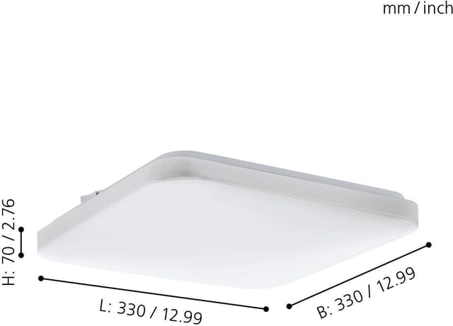 LED-Wand und Deckenleuchte Frania 1