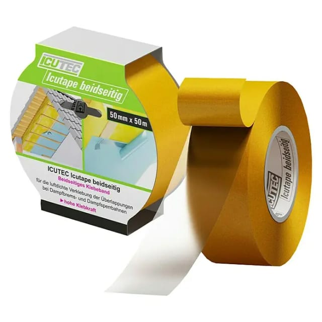 Icutape Klebeband Beidseitig, 50mmx50m