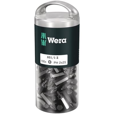 Bit 1/4" DIN3126E6,3 PH2x25mm Pack zu 100Stück