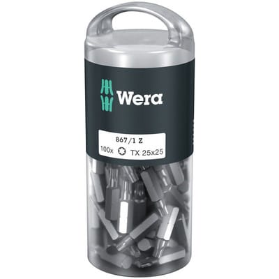 Bit 1/4" DIN3126E6,3 T25x25mm Pack zu 100Stück