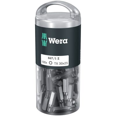 Bit 1/4" DIN3126E6,3 T30x25mm Pack zu 100Stück
