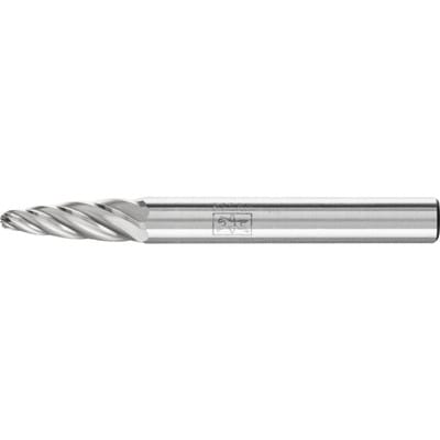 Frässtift HM Rundbogenform 0618 rostfrei 6mm 6x18mm Pferd