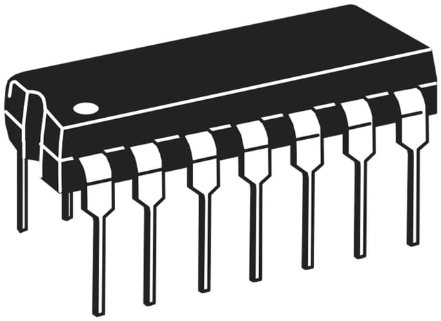 TEXAS INSTRUMENTS Quad 2Inp NAND S/T CD4093BE,