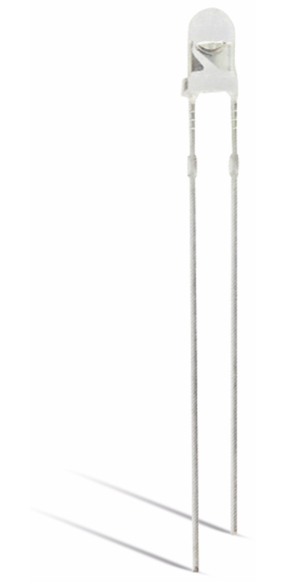 HUIYUAN OPTO-ELECTRONIC HuiYuan LED, 3 mm, grün, wasserklar, 800 mcd