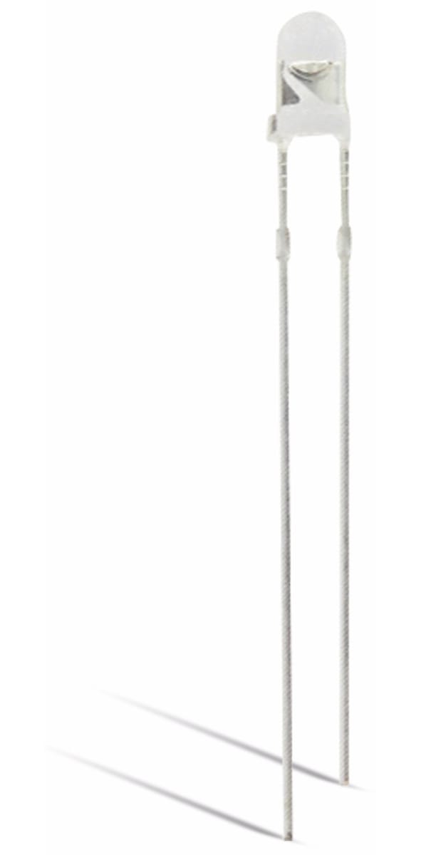 HUIYUAN OPTO-ELECTRONIC HuiYuan LED, 3 mm, grün, wasserklar, 800 mcd
