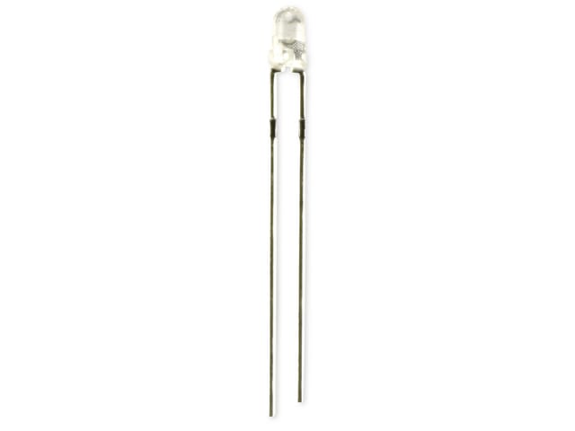 KINGBRIGHT LED, L-7104CGCK, Grün, 3 mm (T-1), 570 nm, 500 mcd, 30°, Rund