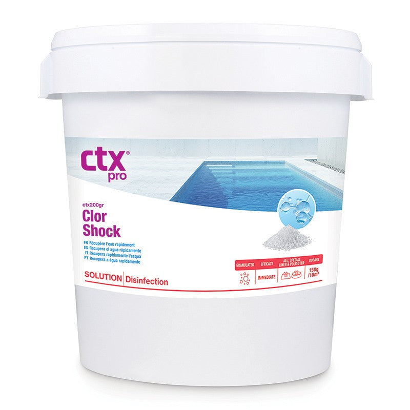 Ctx-200gr Clorshock Granulado 25 Kg – Cloro De Choque Para Piscinas