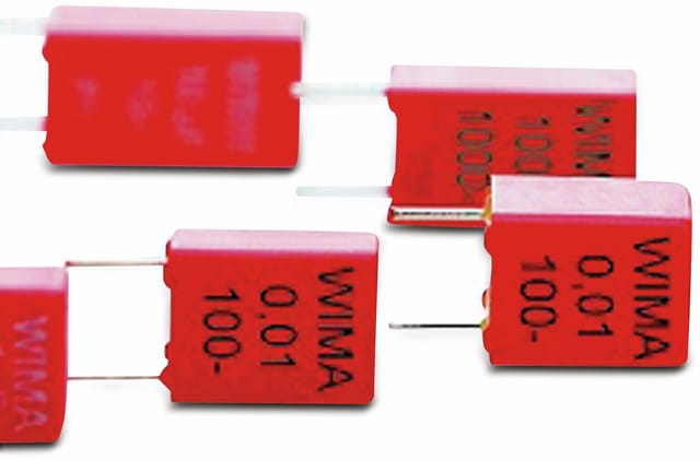 WIMA Folienkondensator, 0,15 UF, 63 V, radial, RM 5, MKS2C031501A00KSSD