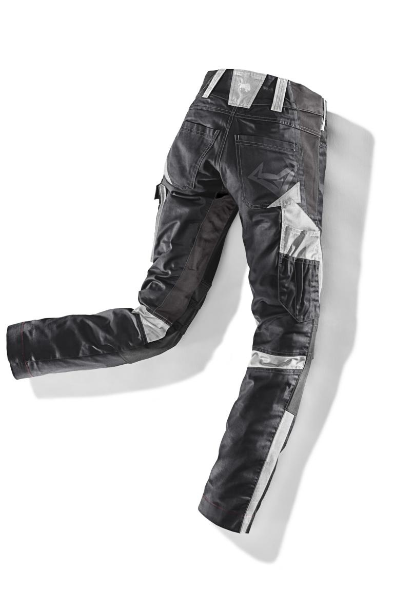 711, Damenhose Worxtar Schwarz/grau, Gr. 42