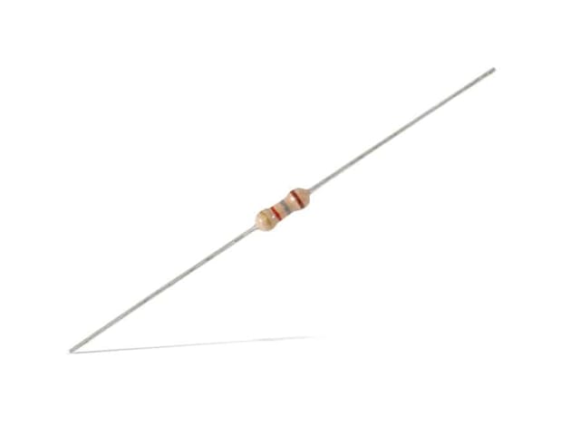 Kohleschicht-Widerstand, 27 Ω, 0,25 W, 5%, 100 Stück