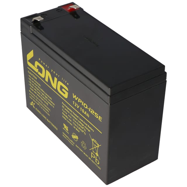 KUNG LONG Blei-Akkumulator WP10-12SE, 12 V-/10 Ah, zyklisch