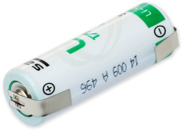Saft - Lithium-batterie Ls 17500-cnr, A, Mit Lötfahne, 3,6 V-, 3600 Mah
