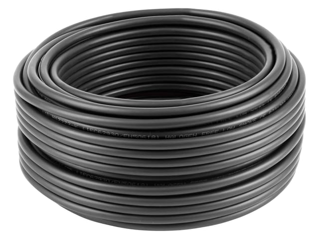 S-IMPULS Solarkabel 6mm², H1Z2Z2-K, bulk, schwarz, 25m