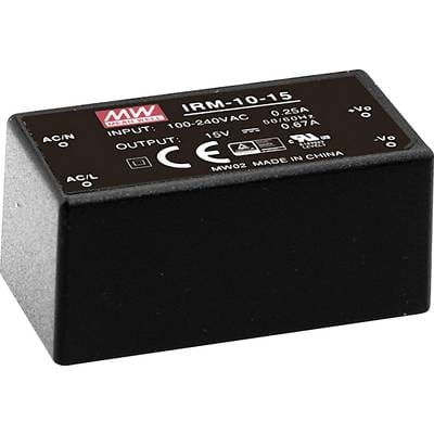 Mean Well - Ac/dc-printnetzteil Irm-10-12, 12 V-/0,85 A, 10 W
